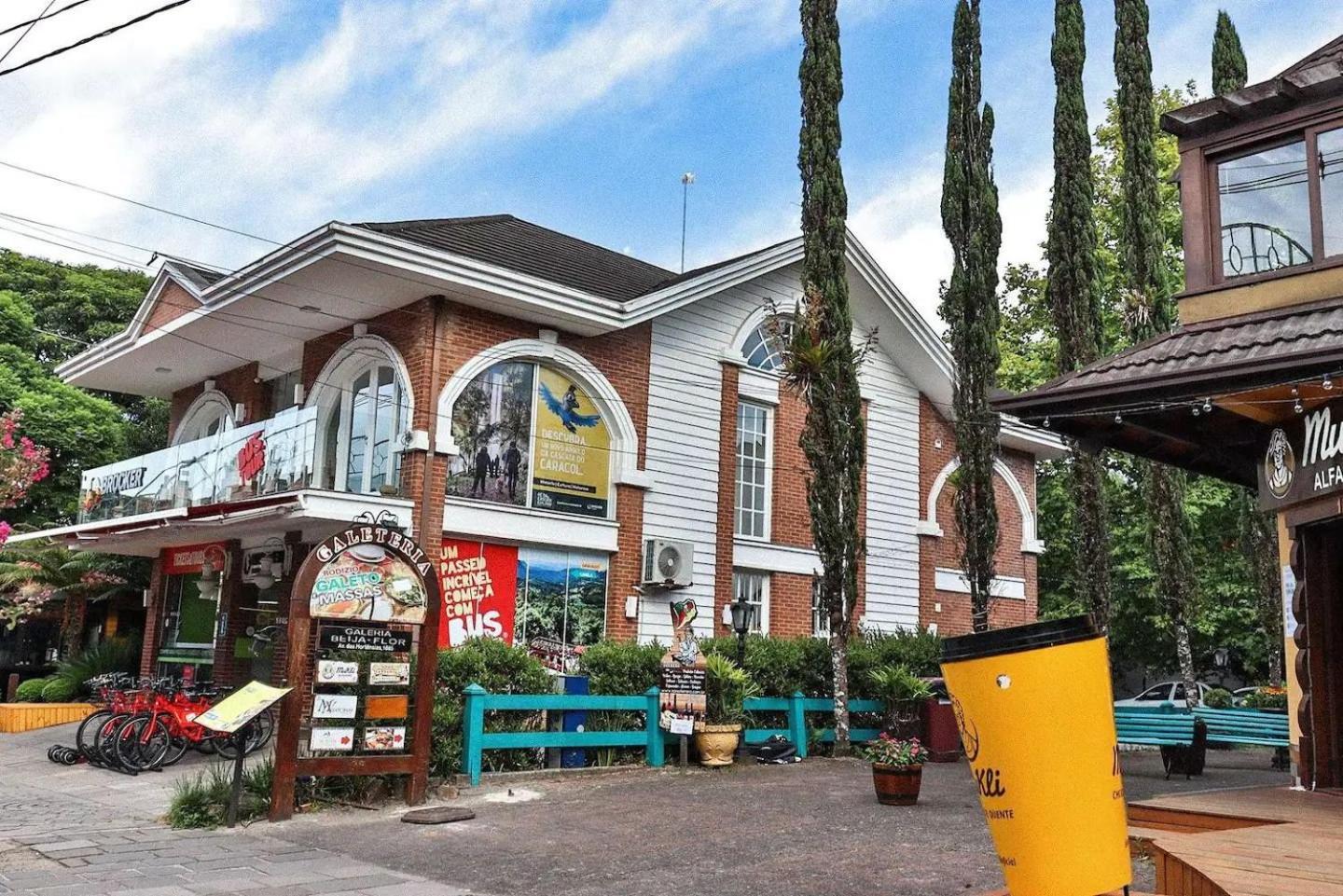דירות Locar-In Gramado - Loft A 50 M Da Rua Coberta. מראה חיצוני תמונה