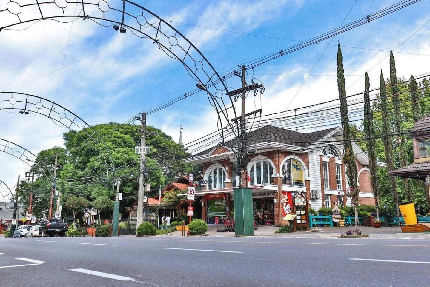 דירות Locar-In Gramado - Loft A 50 M Da Rua Coberta. מראה חיצוני תמונה